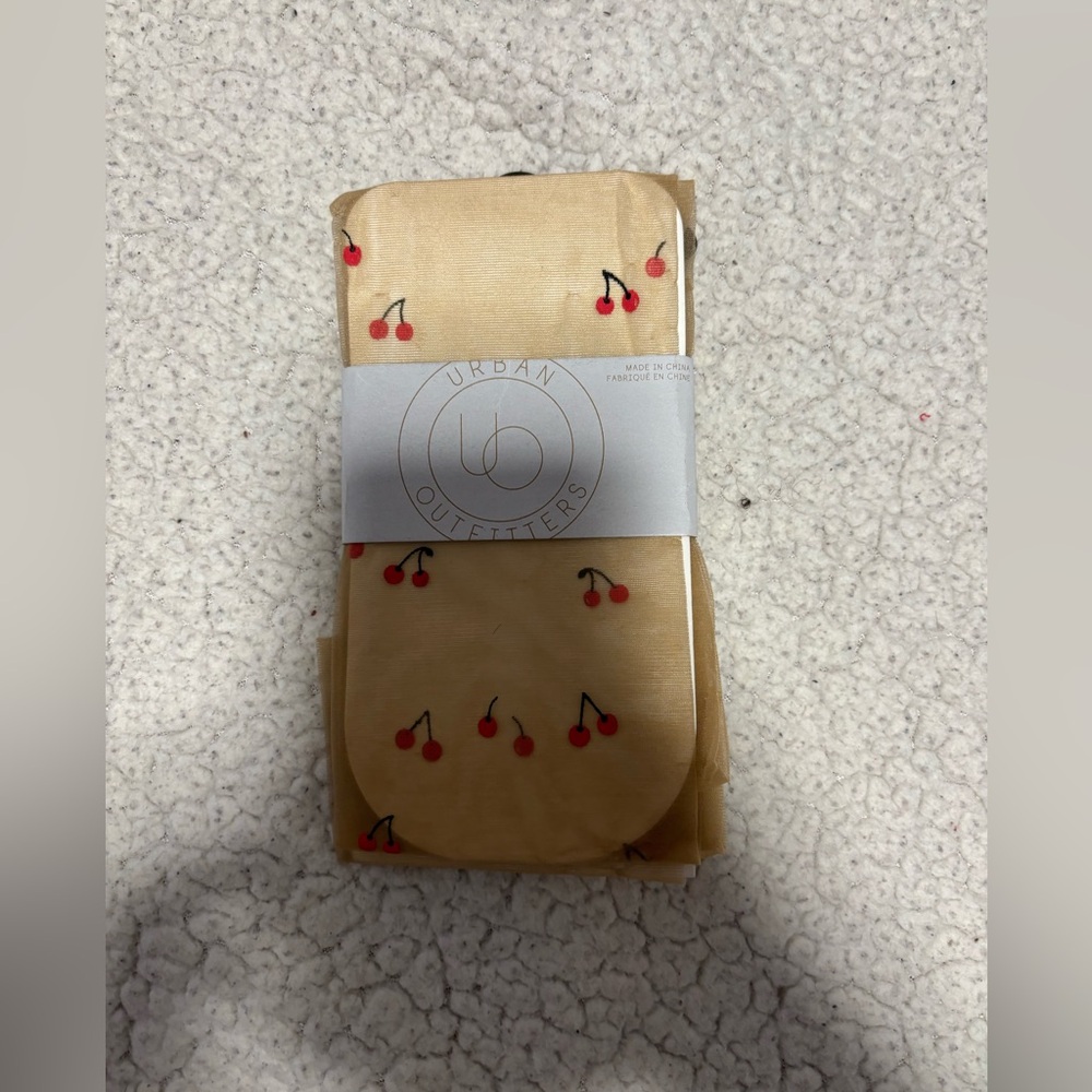 Urban Outfitters Cherry Stockings